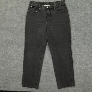 Pendleton Jeans Womens 14 30x29 Charcoal Gray High Rise Mom Relaxed Denim